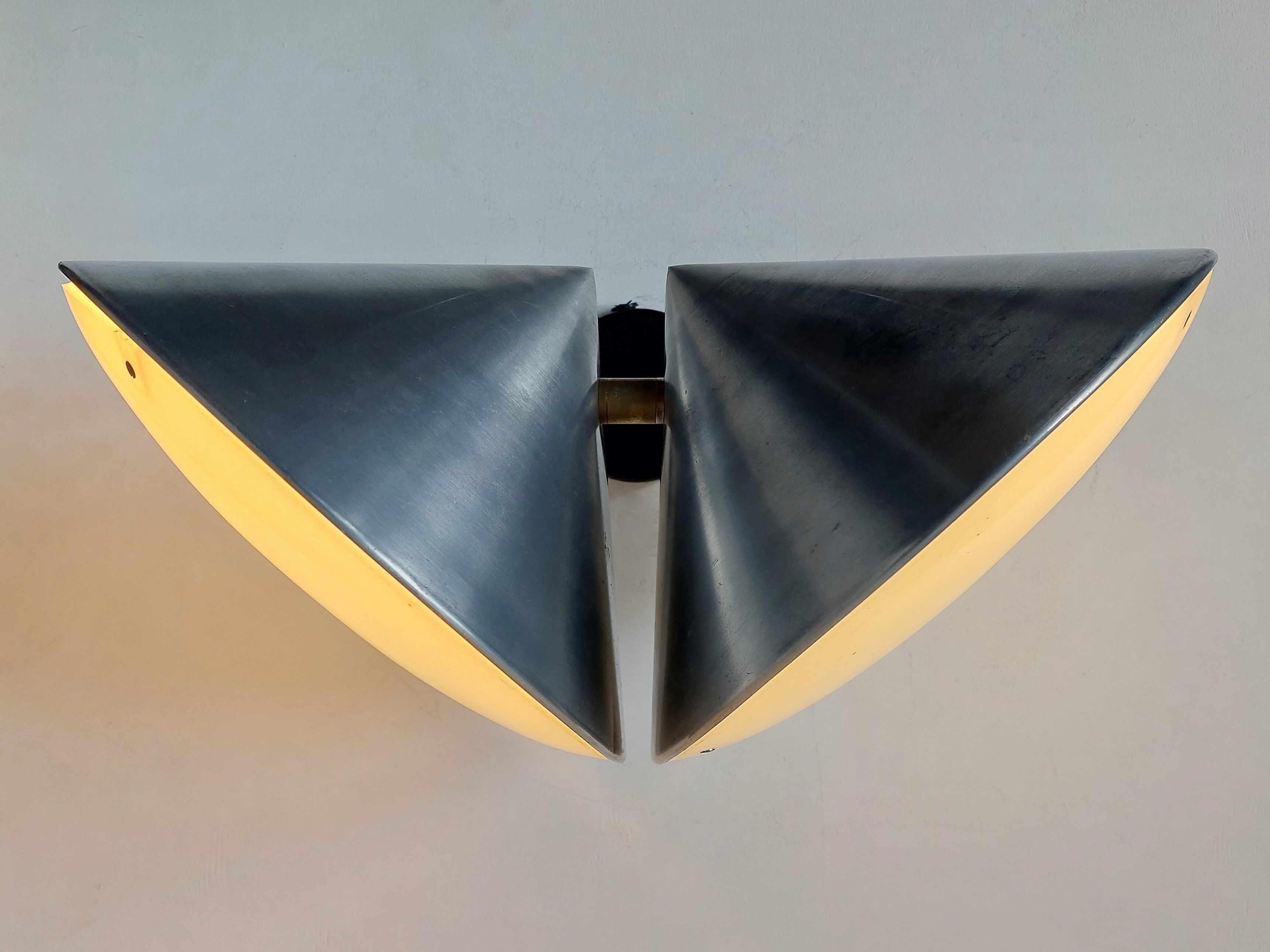 Rare C-1650 wall lamp by Raak Amsterdam, 1960's