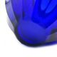 Art déco vase, cobalt crystal, Józefina Glassworks, Poland, 1930s