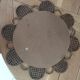 Vintage rattan flower mirror and cannage 60s/70s