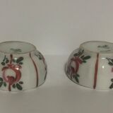 Pair of salerons Léon Texeraud dit Elté Limoges
