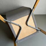 Scandinavian gray easy chair | 1980s