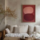 Large painting on paper - contemporary abstract painting - Hope - signed Eawy