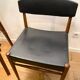 Chaise scandinave année 60 pied fuselé
