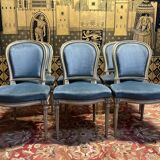 Suite de 6 chaises de style Louis XVI