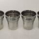 6 gobelets à liqueur « rubans croisés » Charles Vincent