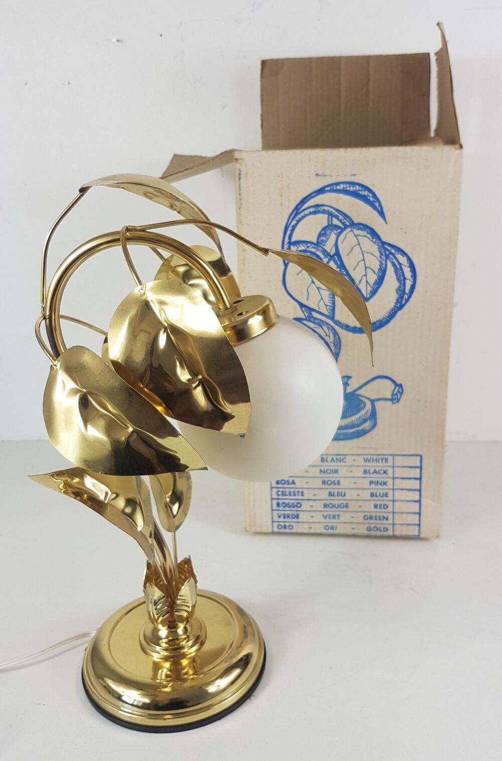 Flower lamp 70s