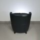 Amadeus Natuzzi lounge chair / black leather
