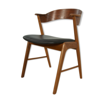 Vintage Model 32 Teak Dining Chair by Kai Kristiansen for Korup Stolefabrik