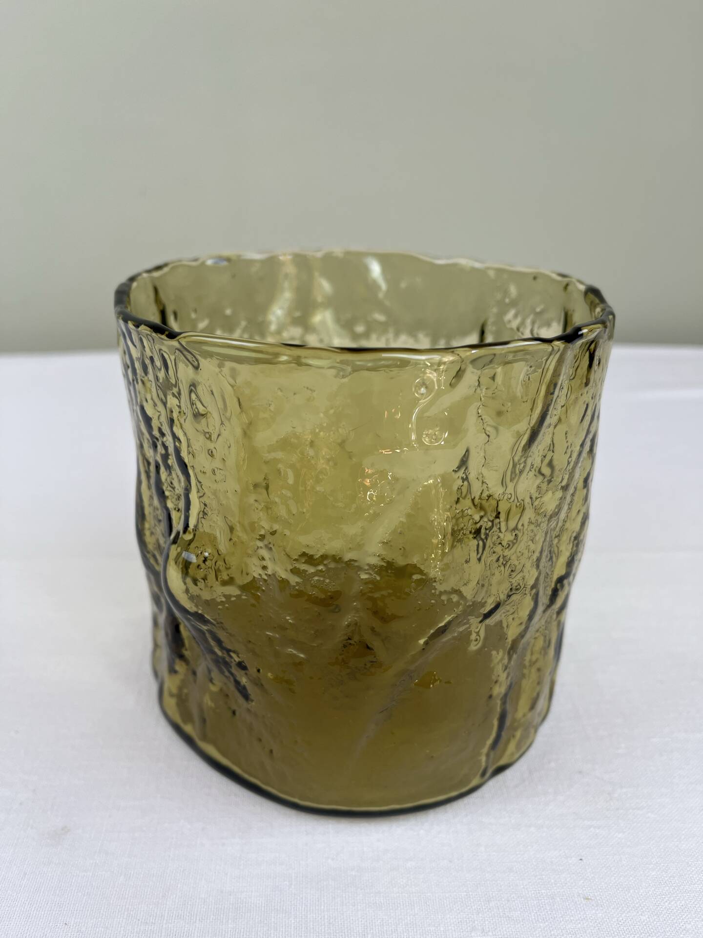 Vintage blown glass vase