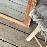 Wooden mirror