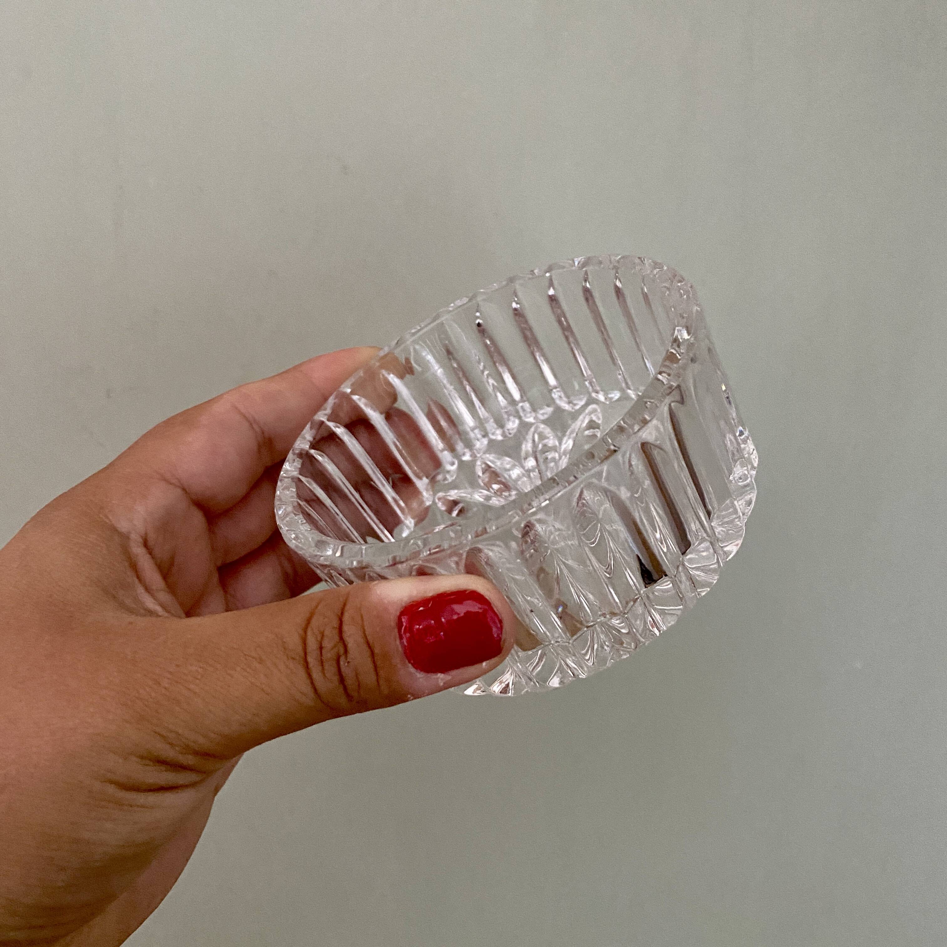 Set of 3 vintage glass ramekins