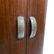 French Art Deco Mahogany round Bar Furniture, 1920/30s