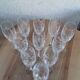 Set de 11 flûtes à champagne en cristal d'Arques