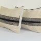 Set of 2 vintage kilim cushion covers 56x41 cm