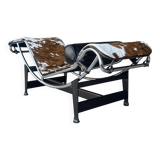 LC4 double ponyskin chaise longue by Le Corbusier for Cassina 1990s