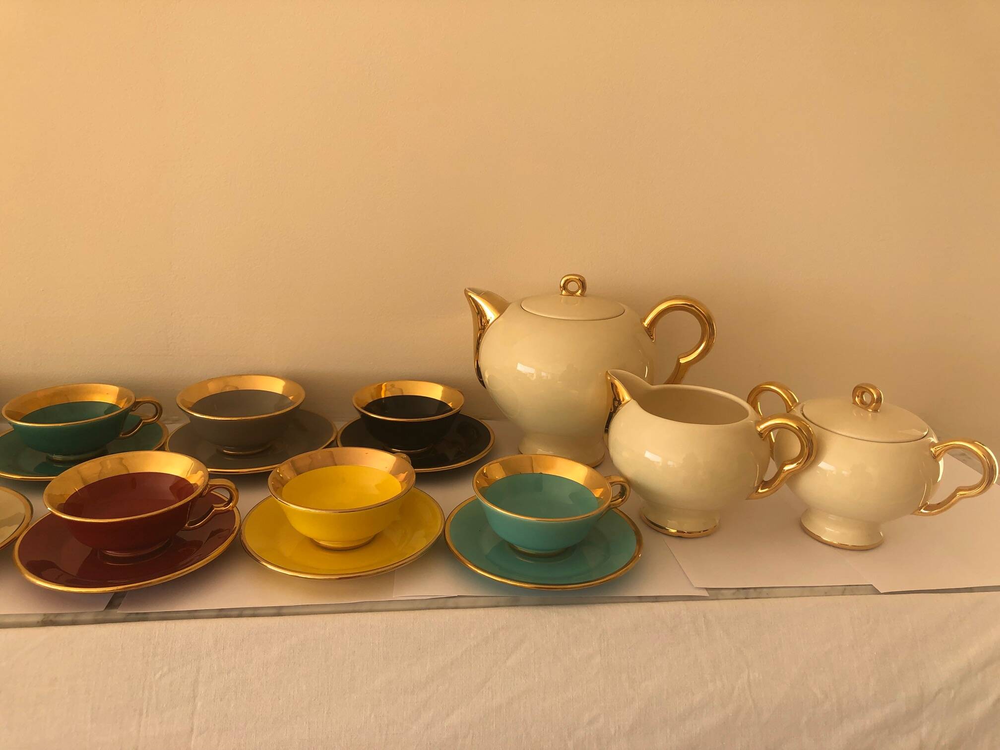 vintage coffee set