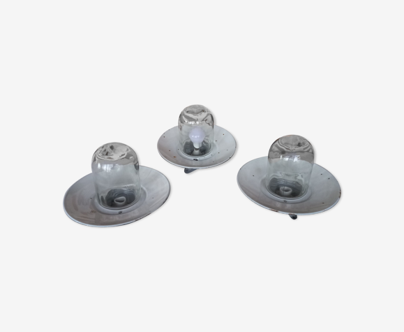 3 plafonniers insdustriels