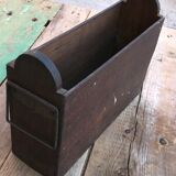 Wooden magazine holder