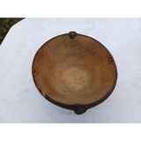 African bowl made of tortoise wood