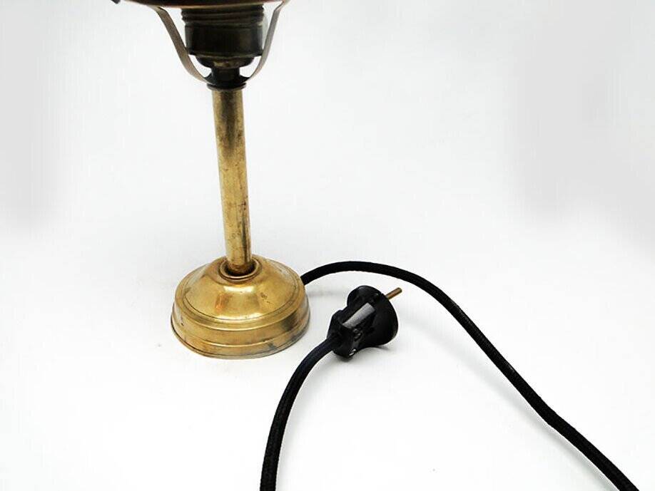 Lampe de bureau du 20e siècle, années 1890.