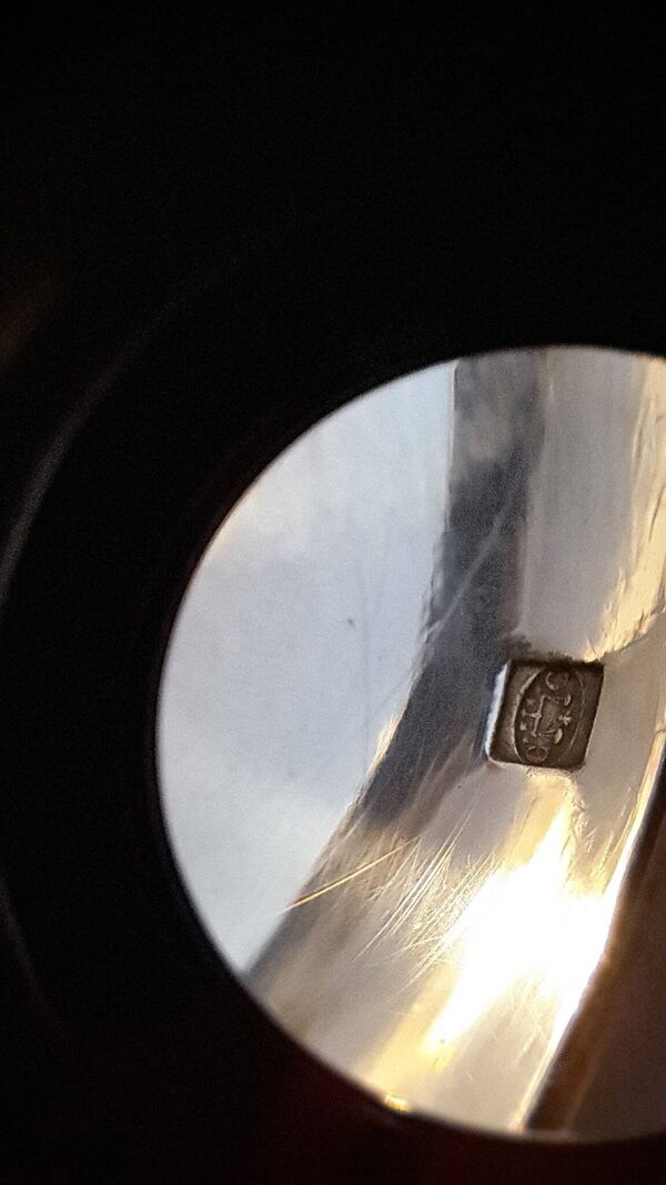 Louche et cuillère de service Cristofle