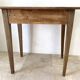 Small rustic walnut table/desk – 19th century
