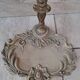 Bronze fireplace support and accessories