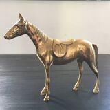 Brass horse