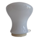 Lampe de table en verre opalin tchécoslovaque d'Ivan Jakeš des années 1970