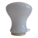 Lampe de table en verre opalin tchécoslovaque d'Ivan Jakeš des années 1970