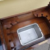 a beautiful house bar from around 1950, 80 x 50 x 70 cm in size and in very good condition