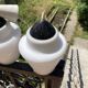 Vintage Philips suspension, 1960s, futuristic design, ve