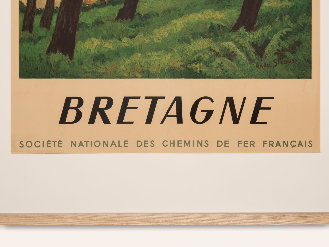 Bretagne, Affiche de voyage SNCF, 86 x 123 cm