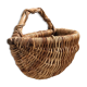 Rattan wall basket