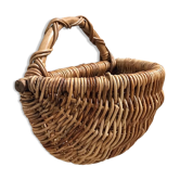 Rattan wall basket