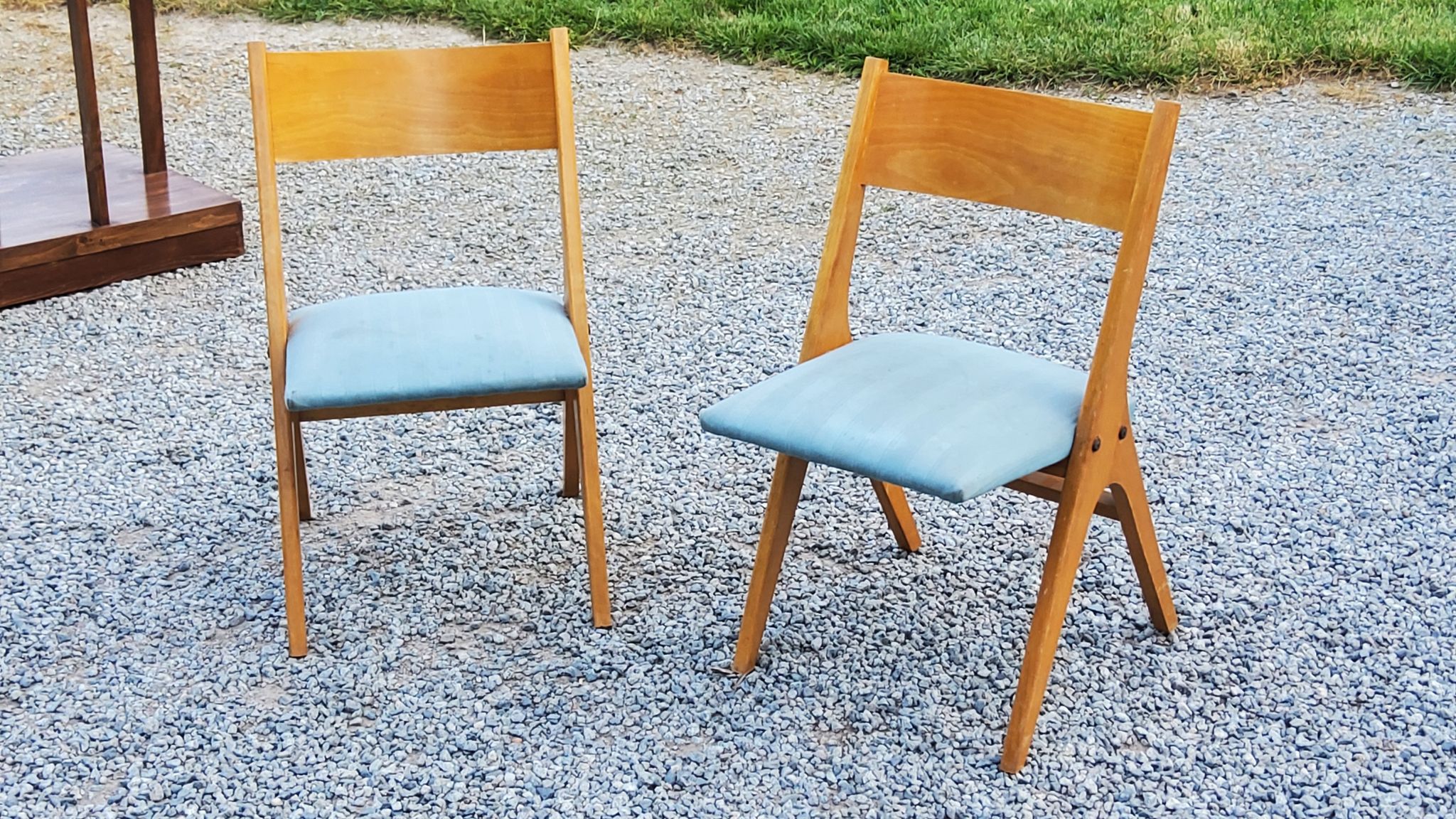 Pair of vintage chairs 50s