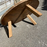 Solid oak coffee table