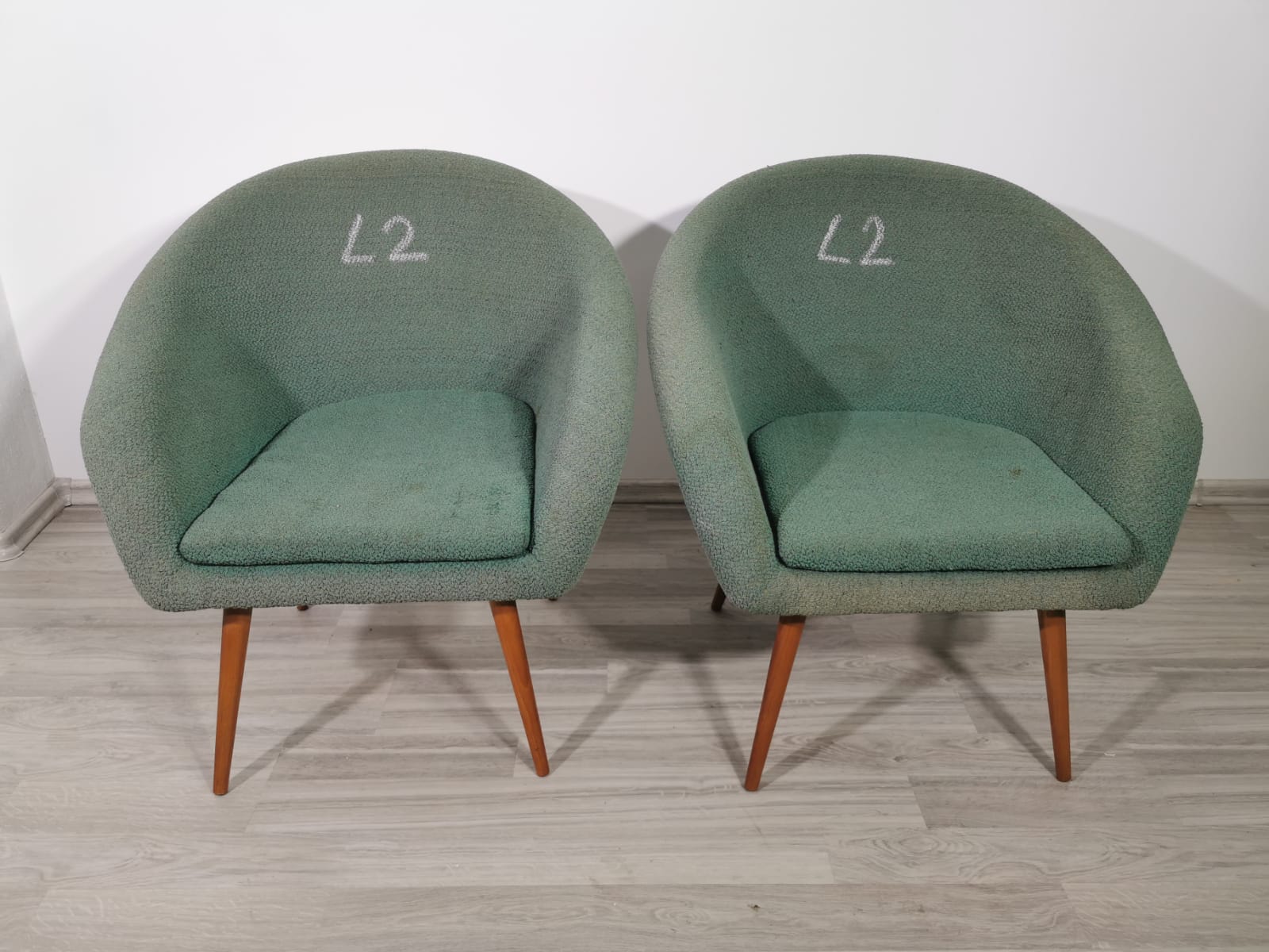 Armchairs from brussels expo, 1960s, set of 2