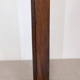 Louis XV style wall display cabinet in walnut, France mid-20th century.