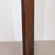 Louis XV style wall display cabinet in walnut, France mid-20th century.