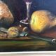 Painting on canvas still life