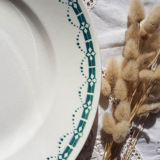 Vintage Badonvillier ironstone dish model 2114