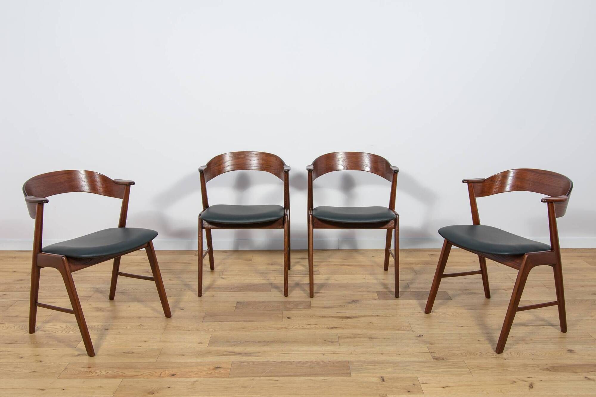 Mid-Century Danish Teak Chairs from Korup Stolefabrik, Denmark, 1960s, Set of 4