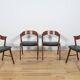 Mid-Century Danish Teak Chairs from Korup Stolefabrik, Denmark, 1960s, Set of 4