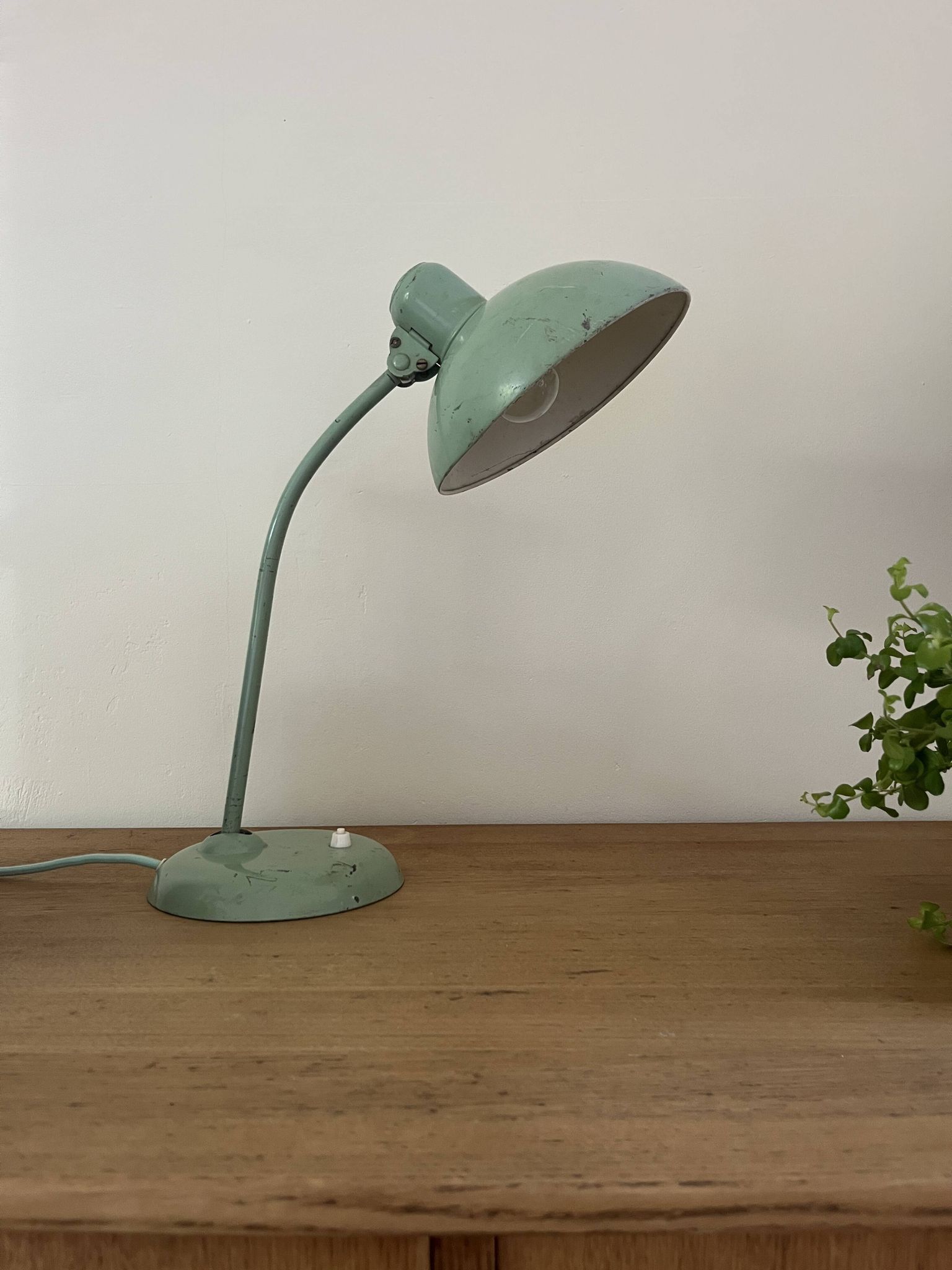 Vintage table lamp Kaiser Idell 6556 - Christian Dell - Bauhaus style