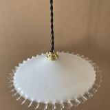 Suspension opaline ancienne