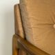 Vintage armchair – 1980s – Beige corduroy