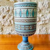 Mid-century ceramic vase by Louis Bacculini, Vallauris, 1950s/60s