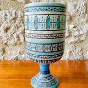 Mid-century ceramic vase by Louis Bacculini, Vallauris, 1950s/60s