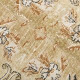 2x10 Beige Brown Floral Turkish Runner Rug, 73x302Cm SK 7009